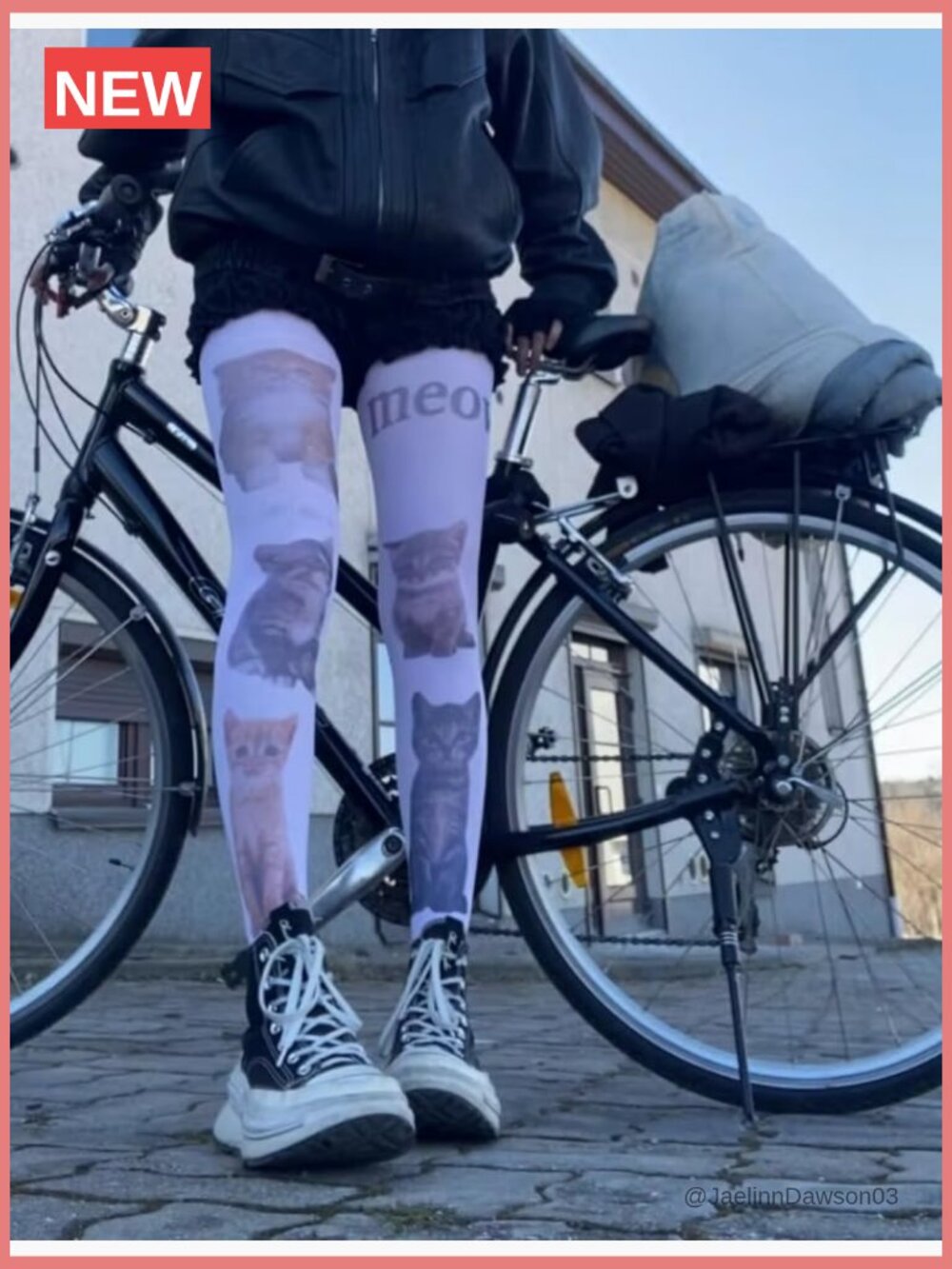 Sheer Tights with Bug Print, Funky Vintage Style, Stretchy Nylon Blend, Twee - Picture 2 of 7